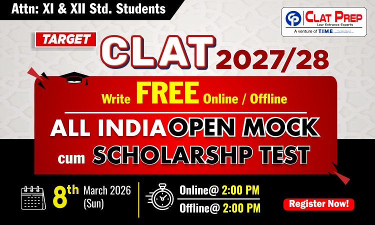 Clat Scholorship Test
