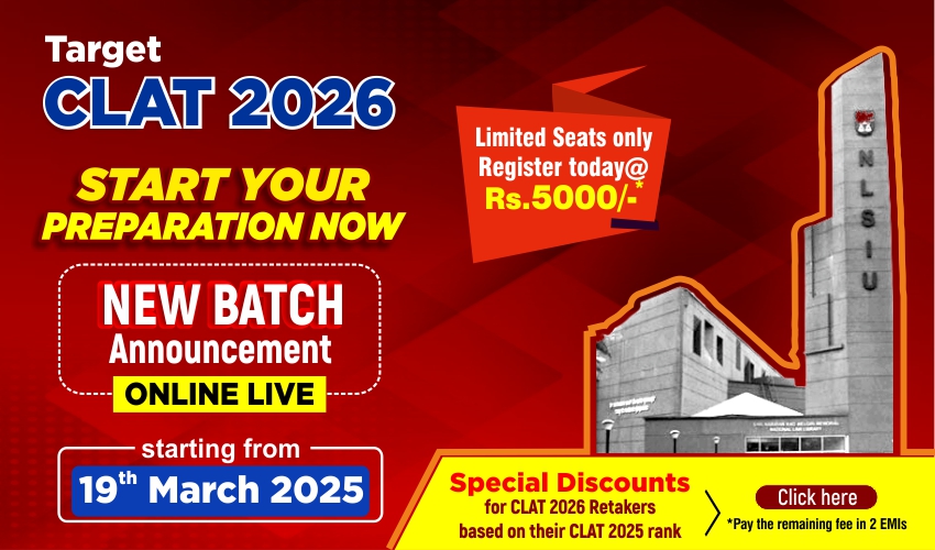 Clat 26 new Batch