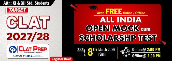 CLAT Scholarship Test