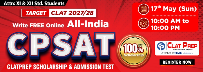 CLAT Scholarship Test