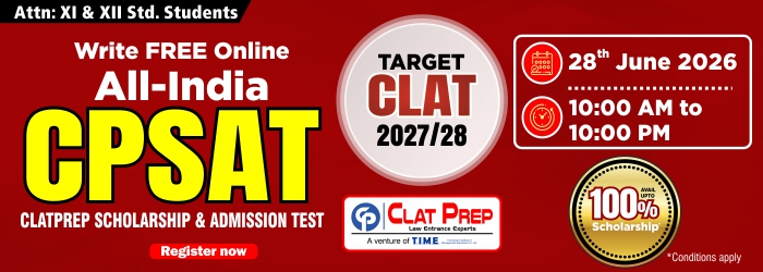 CLAT Scholarship Test
