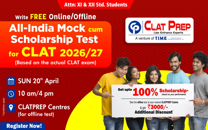 CLAT 26 Mock Test